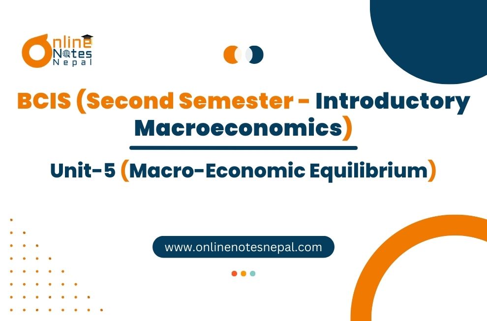 Macro-Economic Equilibrium Photo